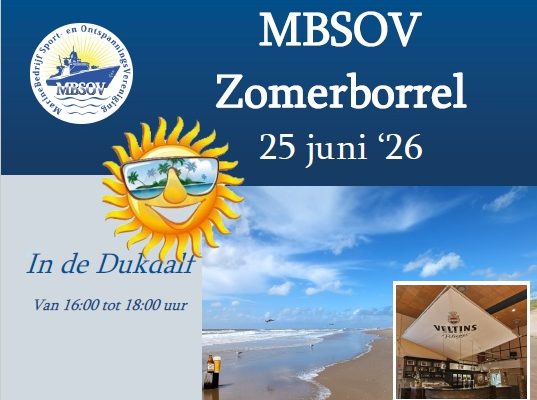 Contactuurtje  –  Zomerborrel in De Dukdalf