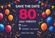 Feestavond tbv 80-jarig bestaan MBSOV