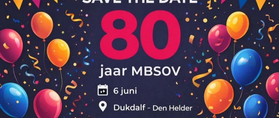 Feestavond tbv 80-jarig bestaan MBSOV